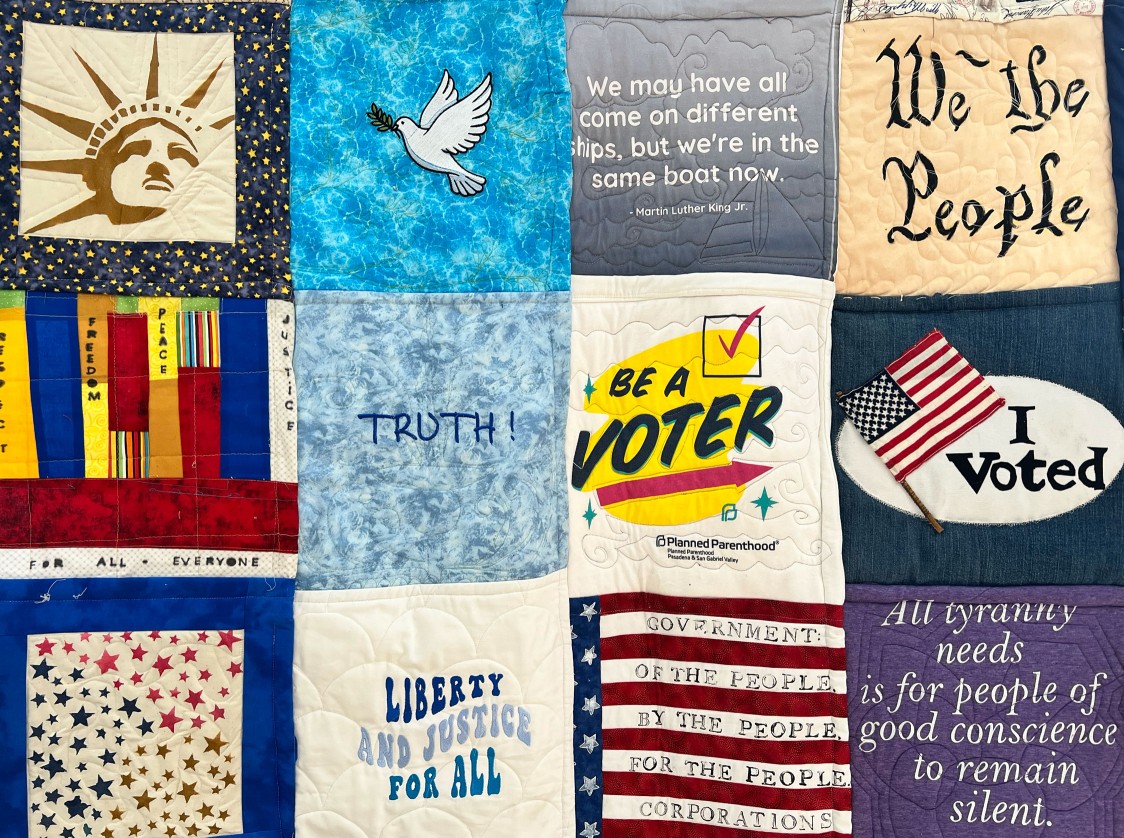 Quilt for Democracy: A Community Quilting Bee