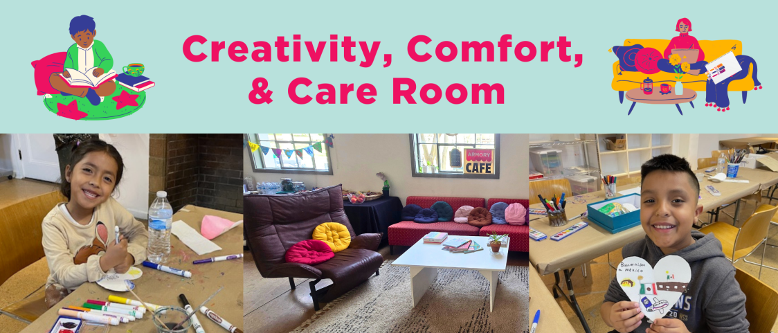 Creativity & Community Care Room at the Armory